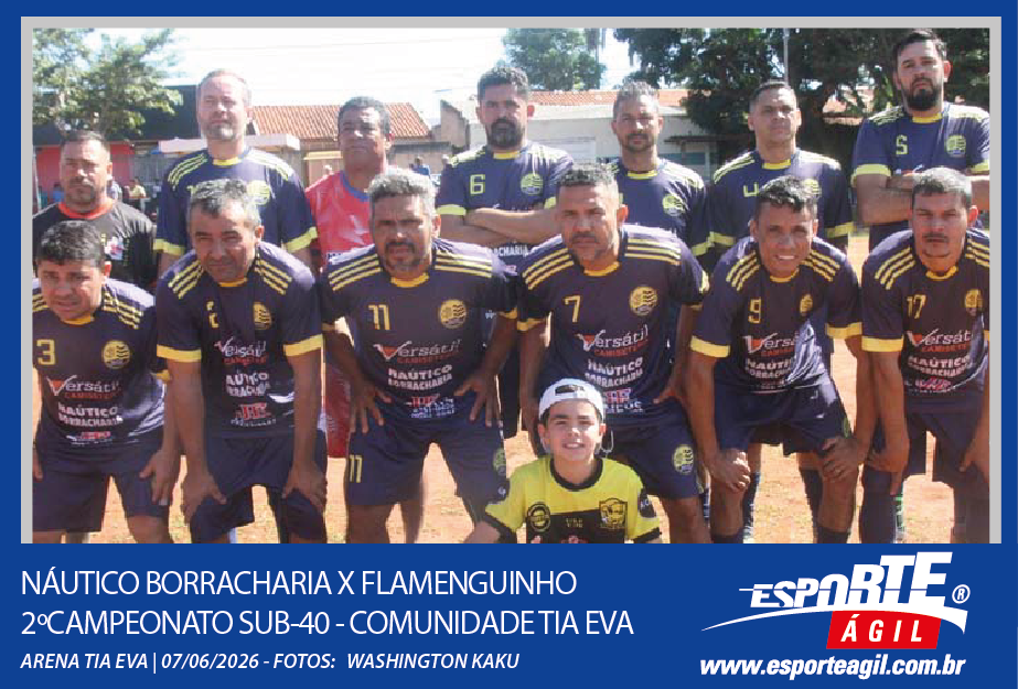 Náutico Borracharia x Flamenguinho - 2ºCampeonato Sub-40 Com...