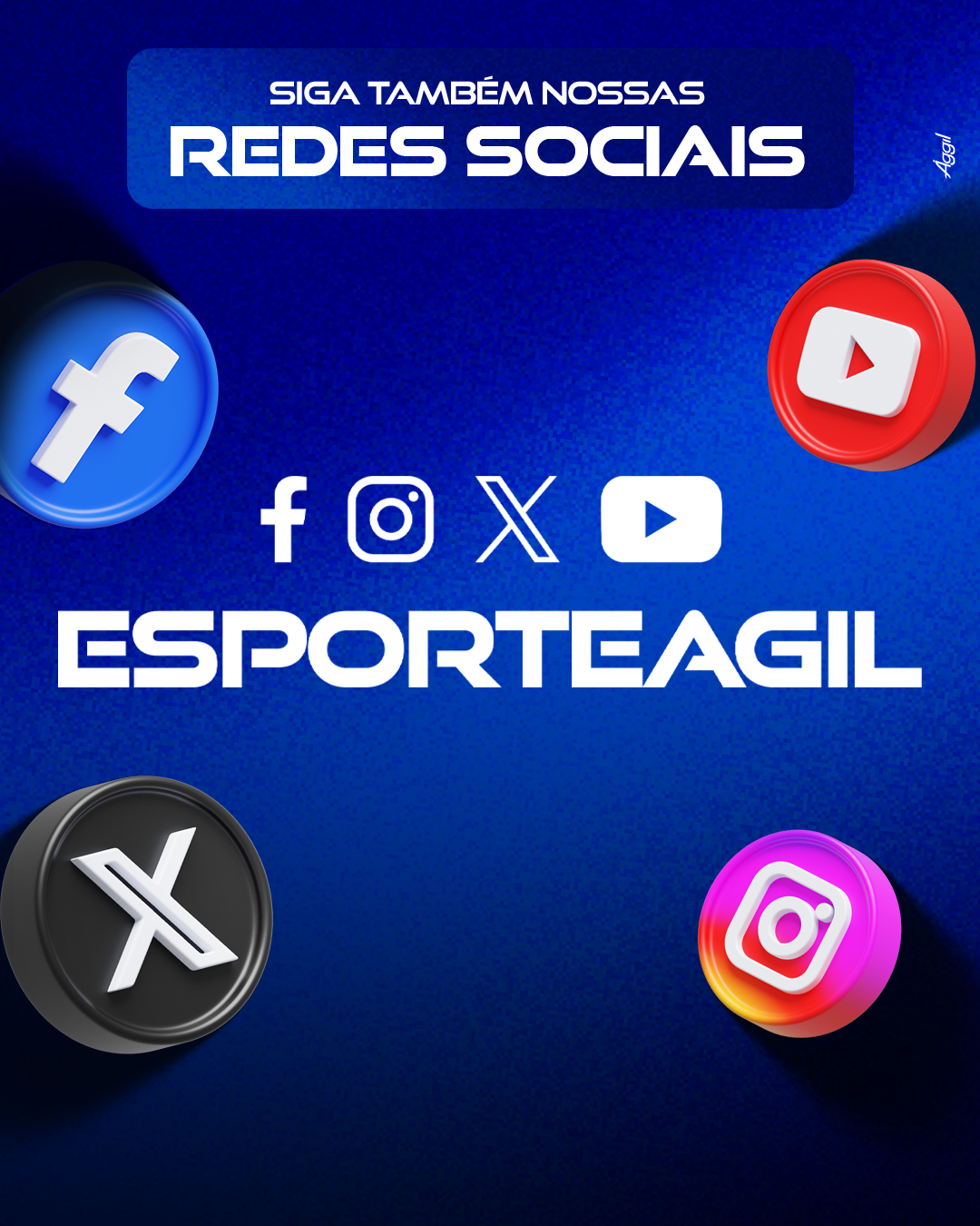 REDES SOCIAIS - ESPORTE ÁGIL