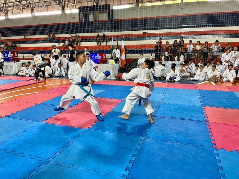 Aparecida do Taboado sediou o 1º Torneio Municipal de Karatê 