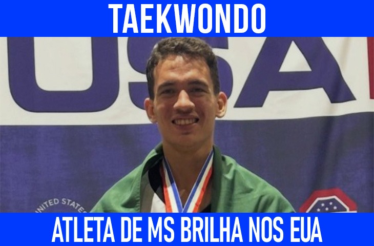 Luiz Felipe Aquino conquista prata no US Open de Taekwondo e se prepara para o Grand Slam