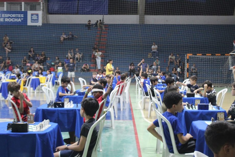 Xadrez no JETs 2025 tem recorde de inscritos e grande público