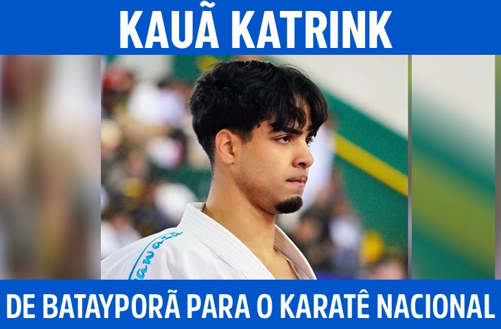 Kauã Katrink: de Batayporã para o karatê nacional