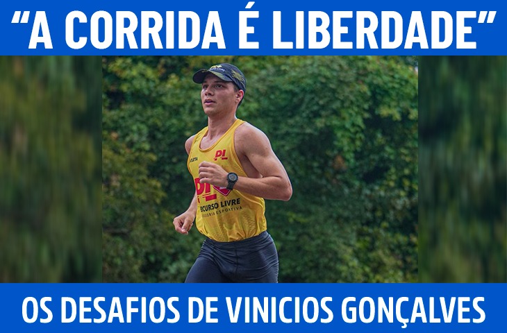 “A corrida é liberdade”: a rotina e os desafios do atleta Vinicios Gonçalves