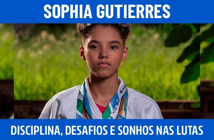 Sophia Gutierres, jovem judoca de Campo Grande, fala sobre disciplina, desafios e sonhos no esporte