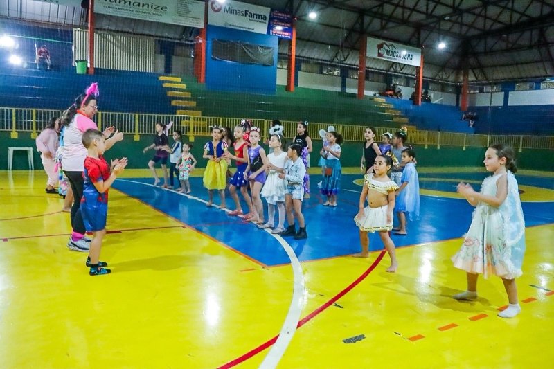 Noite do Pijama anima alunas da Ginástica Rítmica em Chapadão do Sul