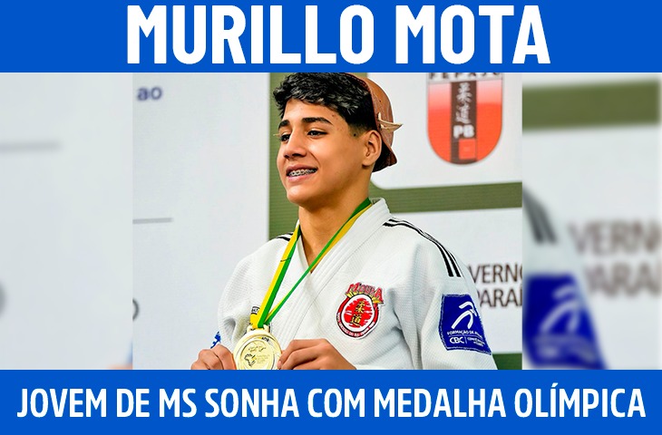 Murillo dos Santos Mota: o jovem judoca sul-mato-grossense que sonha com a medalha olímpica