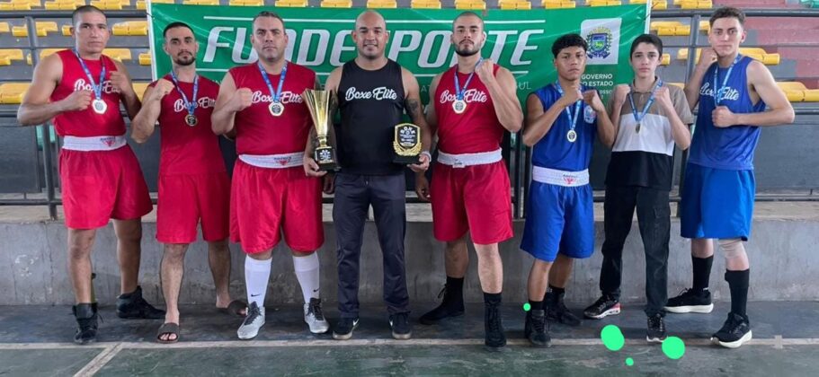 CT Boxe Elite conquista bicampeonato do Estadual em Corumbá