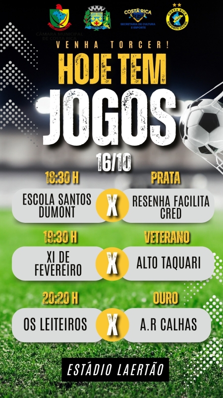 Hoje a bola rola no Laertão pelo Campeonato Intermunicipal de Futebol 11