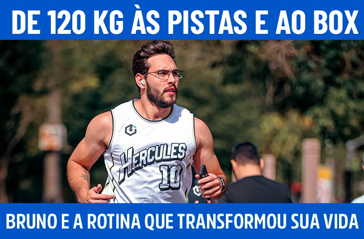 De 120 kg às pistas e ao box: Bruno Bellucci e a rotina que transformou sua vida