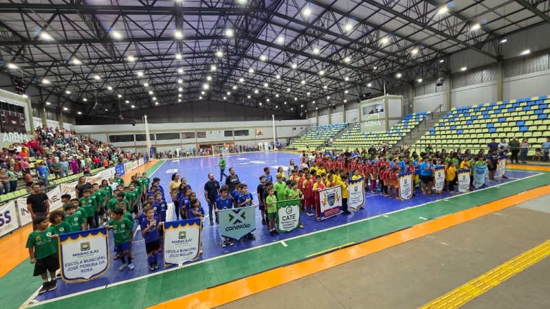 Abertura dos Jogos Escolares 2025 marca integração e valorização do esporte