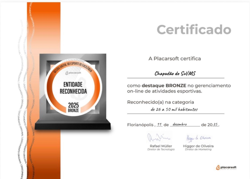 Chapadão do Sul se destaca e conquista 3...