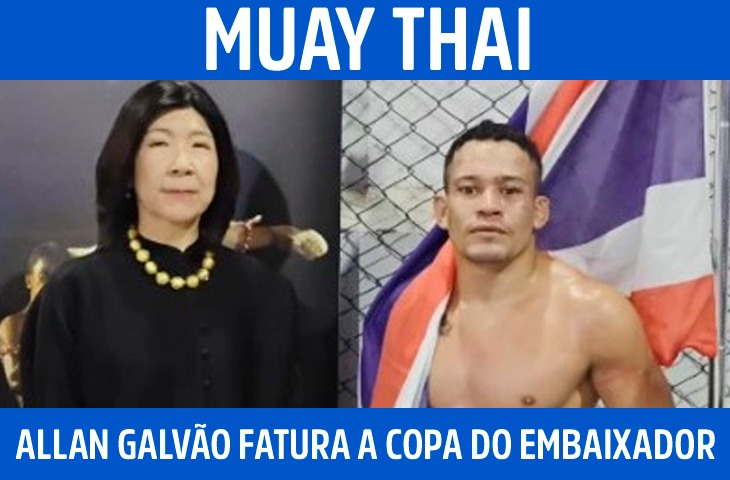 Allan Galvão vence cearense Alisson Crazy e fatura cinturão da Copa do Embaixador da Tailândia