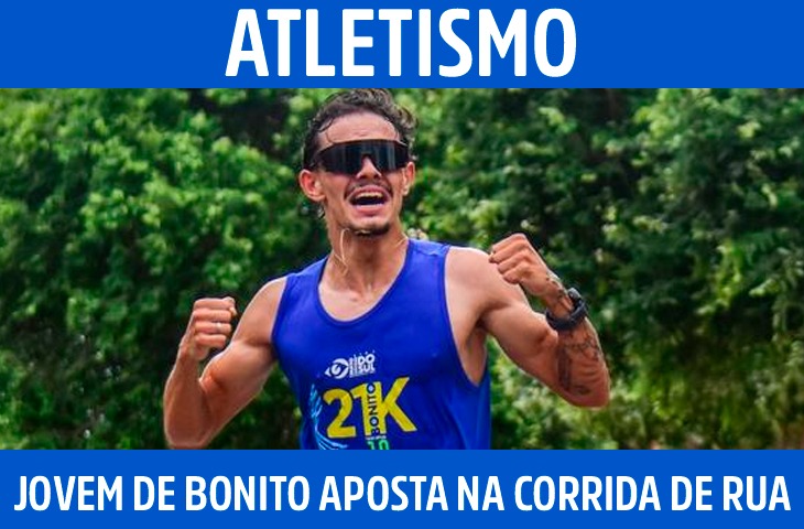 Jovem de Bonito aposta na corrida de rua e projeta carreira nacional