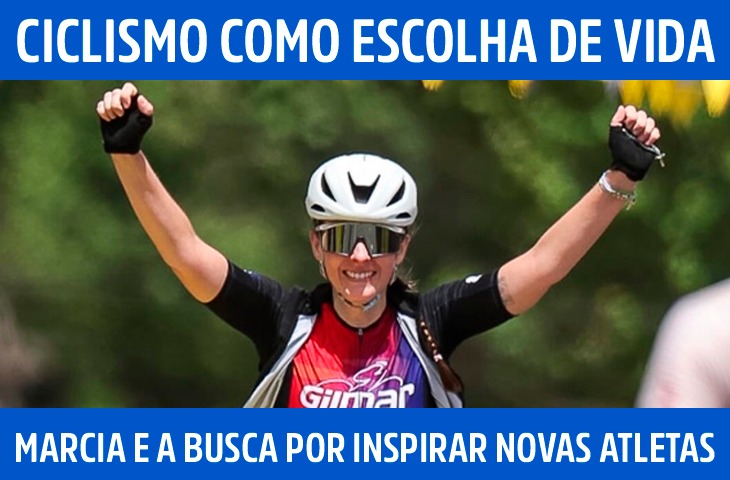 Ciclismo como escolha de vida: Marcia Bertol e a busca por inspirar novas atletas