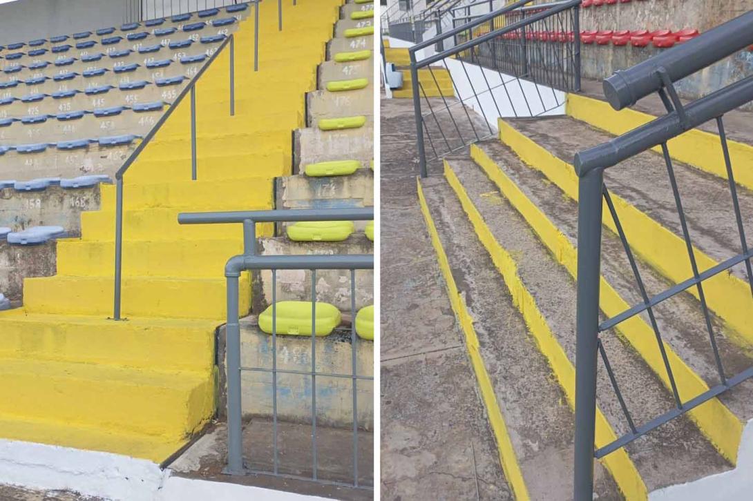 Parceria entre FFMS e Corumbaense garante adequações no Estádio Arthur Marinho