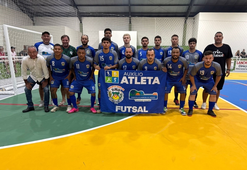 Taboado Futsal estreia com goleada no Regional de Nova Canaã Paulista
