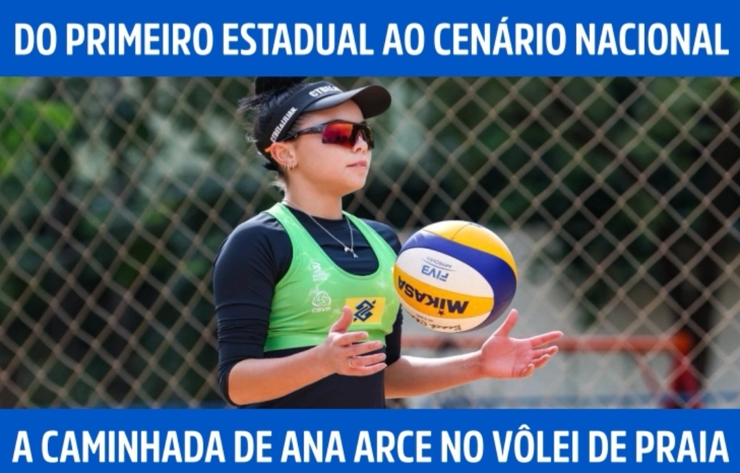Do primeiro Estadual ao cenário nacional: a caminhada de Ana Beatriz no vôlei de praia