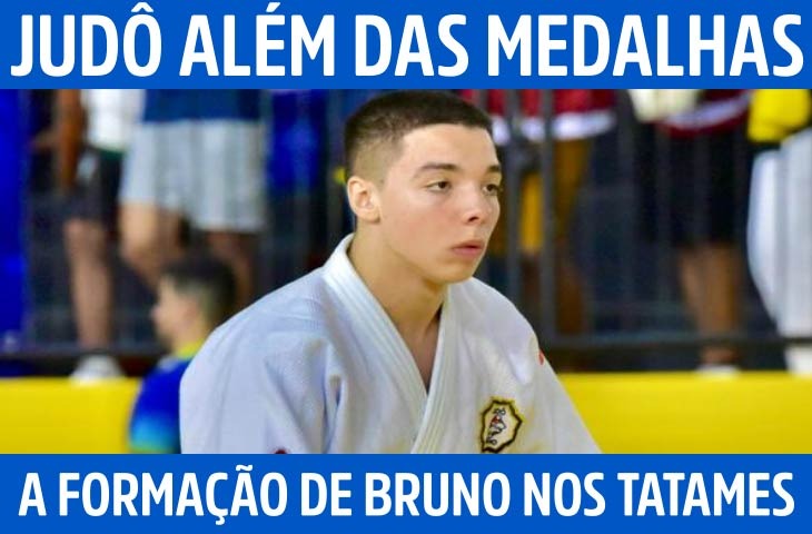 Judô além das medalhas: a formação de Bruno Camargo nos tatames