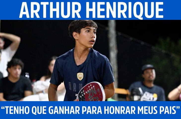 “Tenho que ganhar para honrar meus pais”, diz jovem atleta de beach tennis de Ivinhema