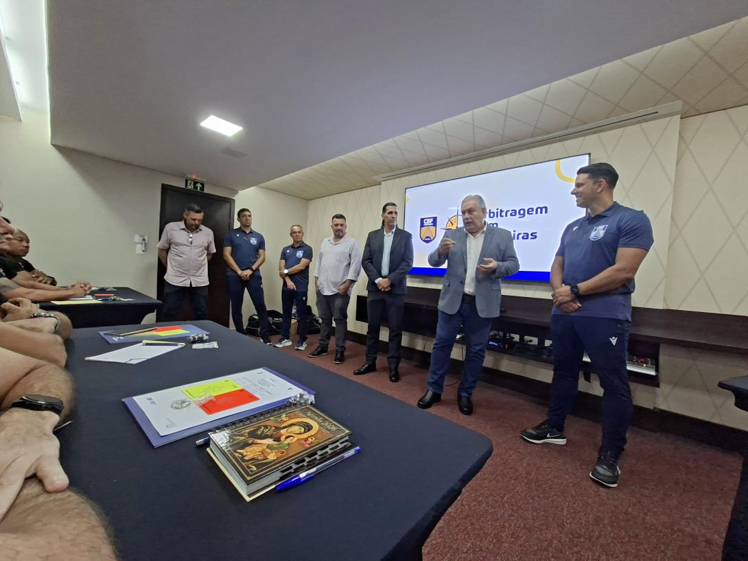 Arbitragem sem Fronteiras da CBF chega em Mato Grosso do Sul