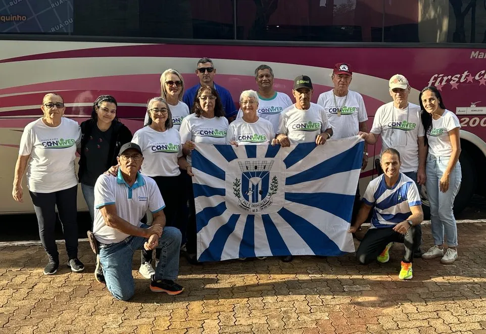 Amambai marca presença nos Jogos da Melhor Idade em Ponta Porã