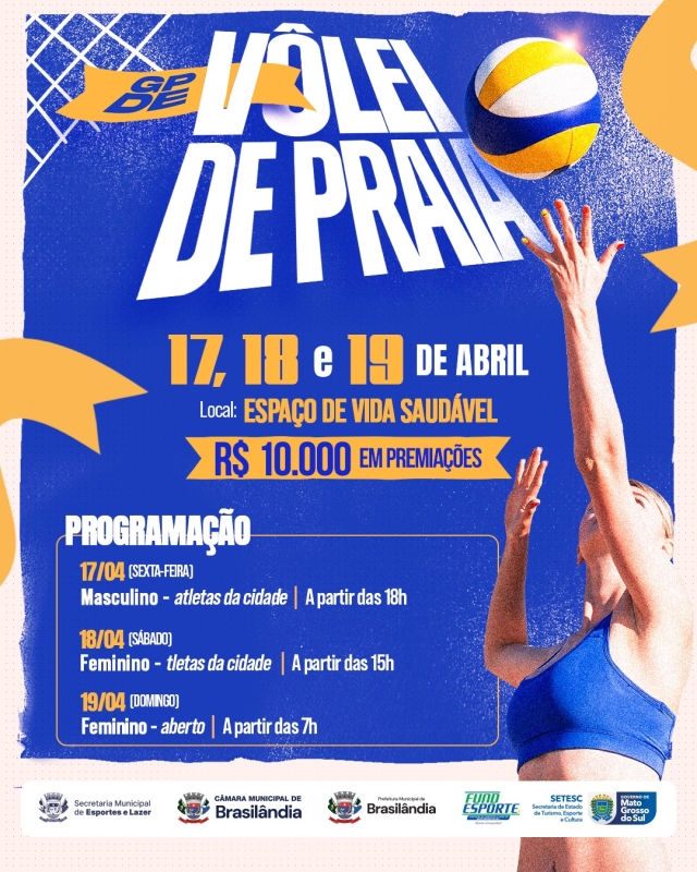 Brasilândia sedia GP de Vôlei de Praia c...