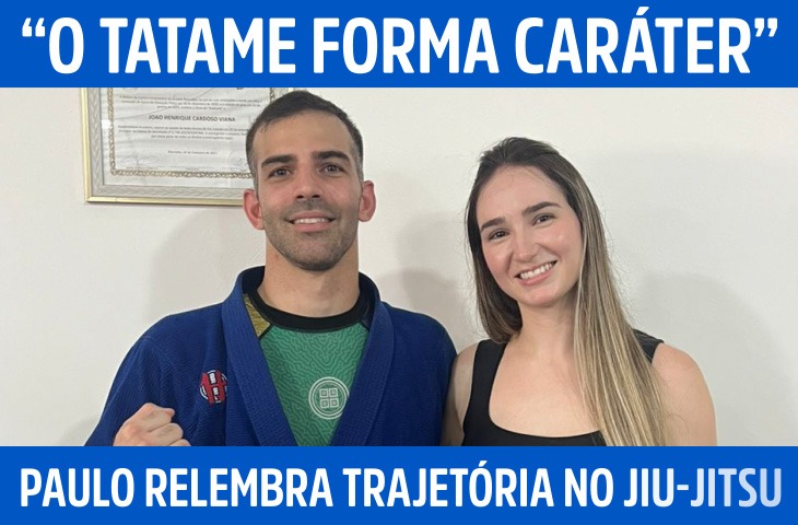 “O tatame não forma apenas atletas, forma caráter”, diz Paulo Chama ao relembrar trajetória no judô e no jiu-jitsu