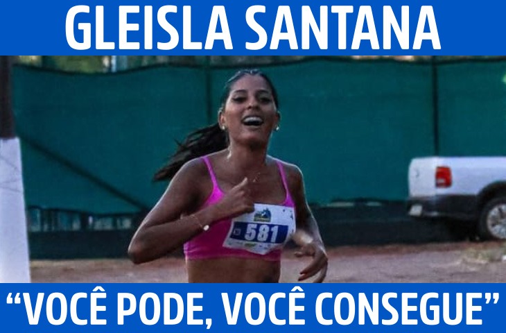 “Você pode, você consegue”, diz corredor...