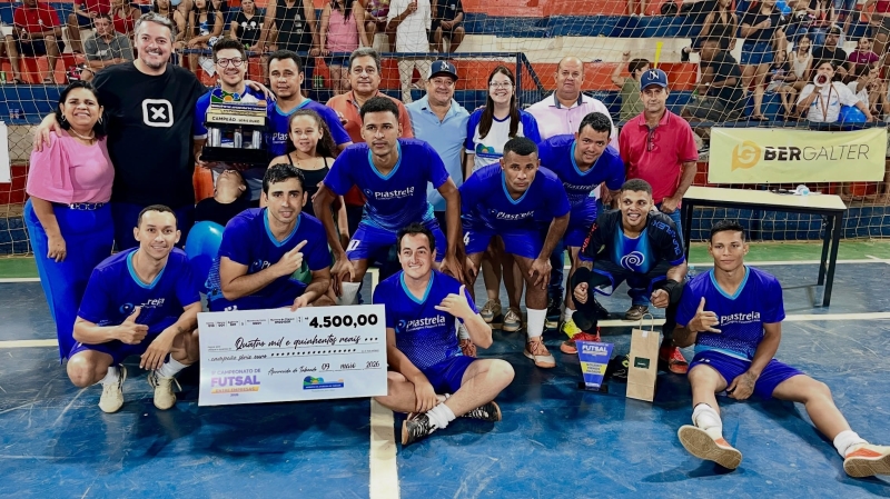 Emoção, casa cheia e grandes decisões marcam a final do 5º Campeonato de Futsal entre Empresas 2026