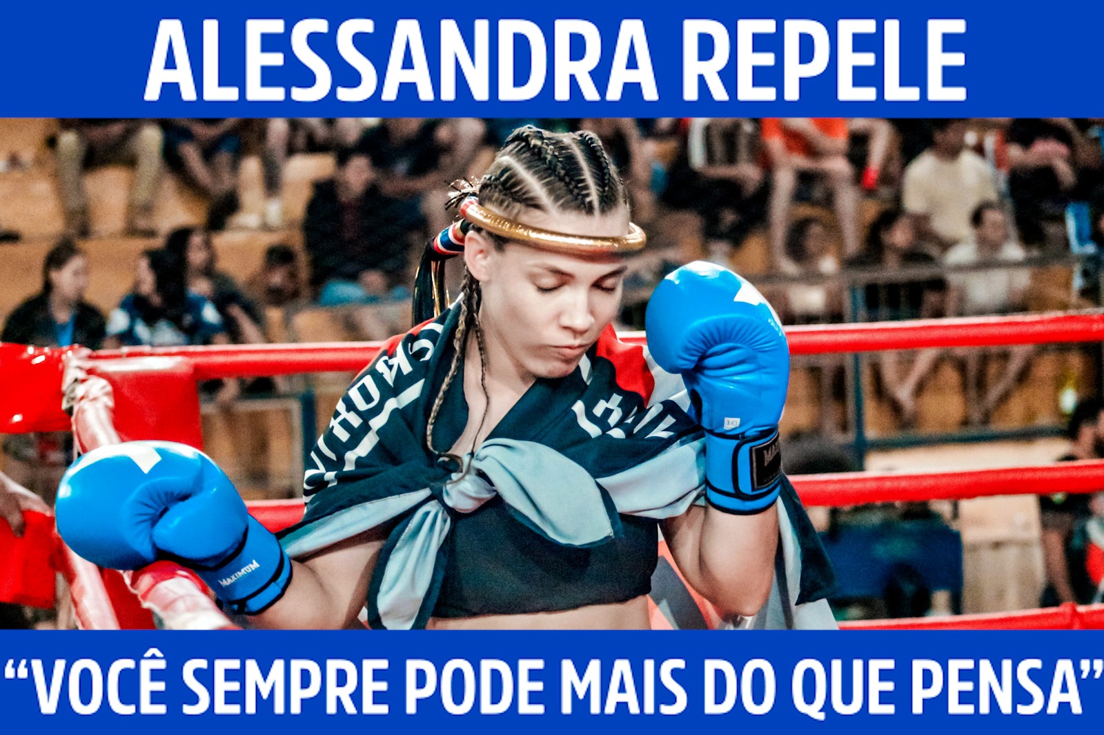 “Você sempre pode mais do que pensa”, diz atleta sul-mato-grossense de muay thai