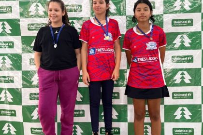 Alunos da SEJUVEL conquistam pódios e se destacam no Circuito Unimed Federação MS de Tênis de Mesa