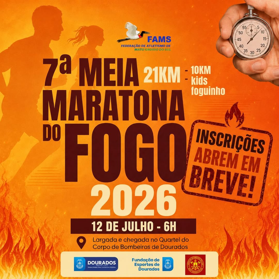 7ª Meia Maratona do Fogo será realizada...