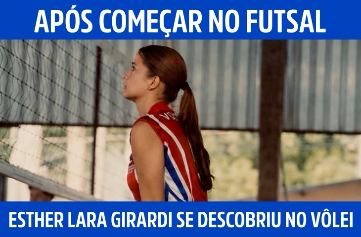 Após começar no futsal, Esther Lara Gira...