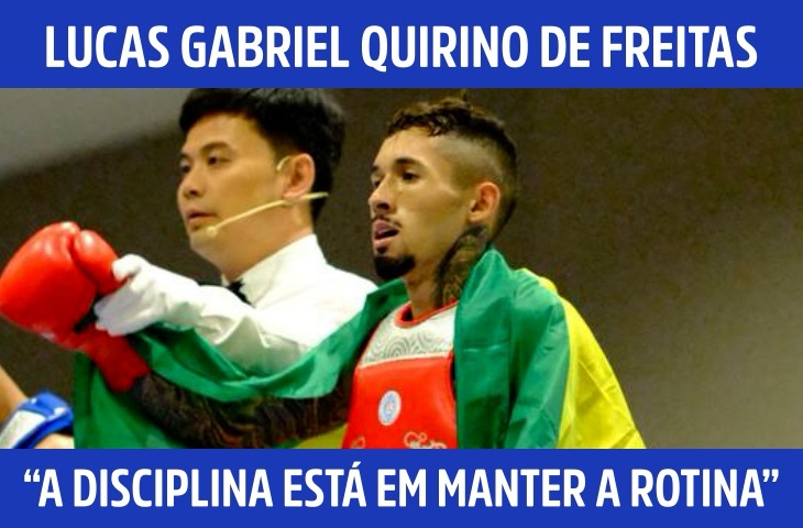 “A disciplina está em manter a rotina”, afirma atleta de boxe chinês de Mato Grosso do Sul