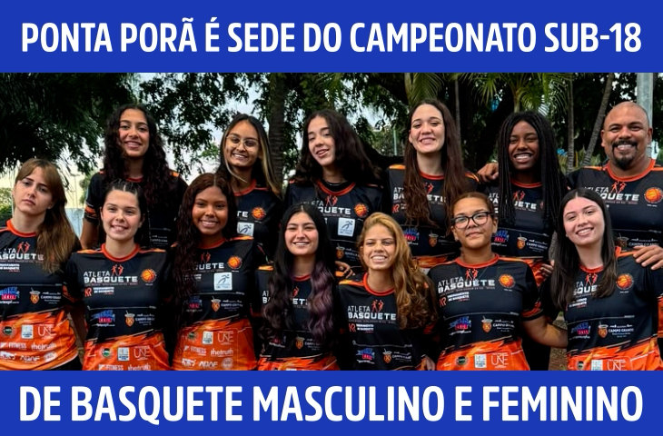 Ponta Porã sedia Campeonato Estadual Sub...