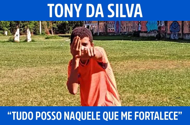 “Tudo posso naquele que me fortalece”: jovem de MS sonha com o futebol profissional