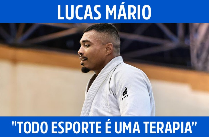 “Todo esporte é uma terapia”: trajetória de Lucas Mário passa pelo judô e chega ao jiu-jítsu